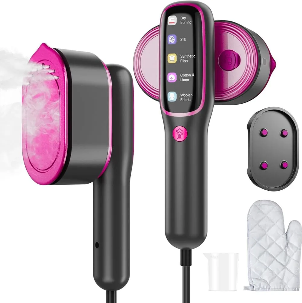 Powerful Handheld Garment Steamer for Effortless Wrinkle Removal