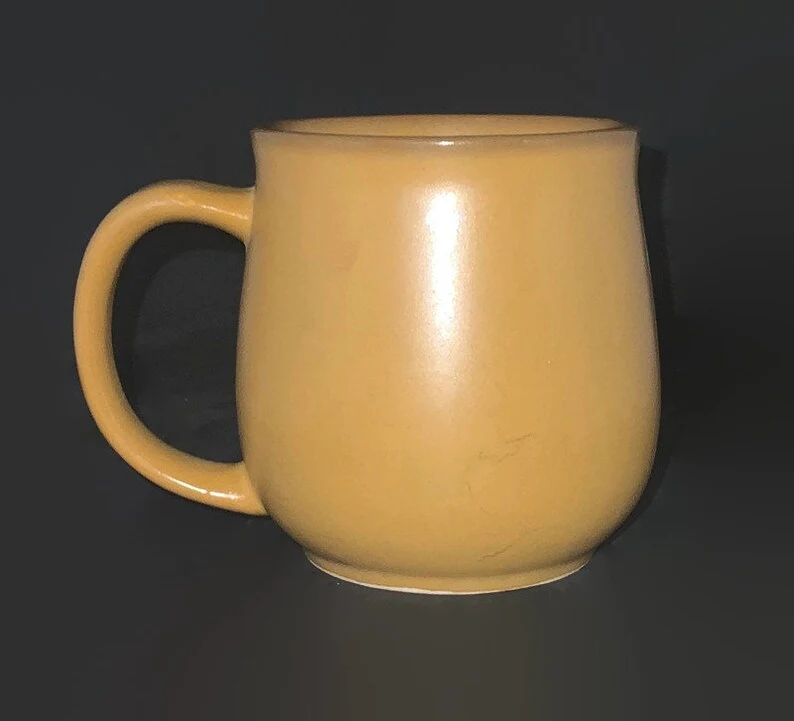 Classic Stoneware Mugs Brown Coffee Cups