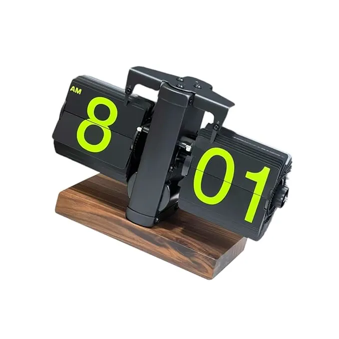 Flip Clock Table Clock Office Adults
